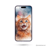 Hand-painted mobile phone wallpaper set